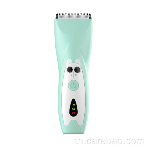 Baby Hair Clipper พร้อมใบมีดเซรามิกที่ถอดออกได้อย่างปลอดภัย